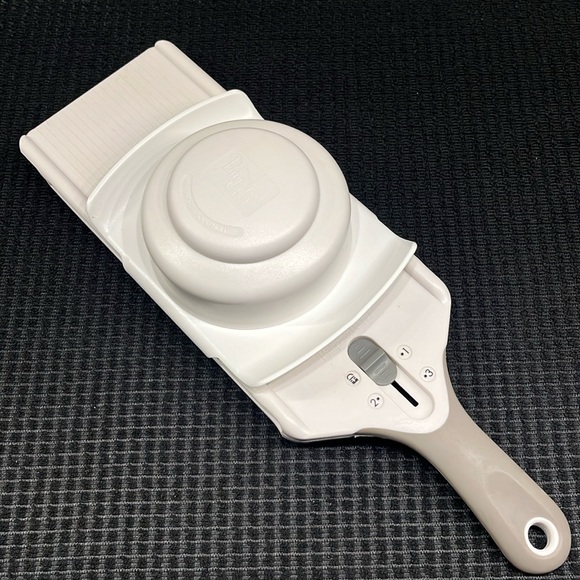 Pampered Chef Simple Mandolin Vegetable, Fruit, & Cheese Slicer - Picture 1 of 8